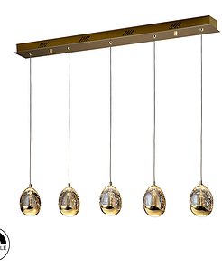Rocio Lineal - Oro - Lámpara colgante - Schuller - PerLighting Tienda de lamparas e iluminación online