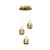 Rocio 3 - Oro - Lámpara colgante - Schuller - PerLighting Tienda de lamparas e iluminación online