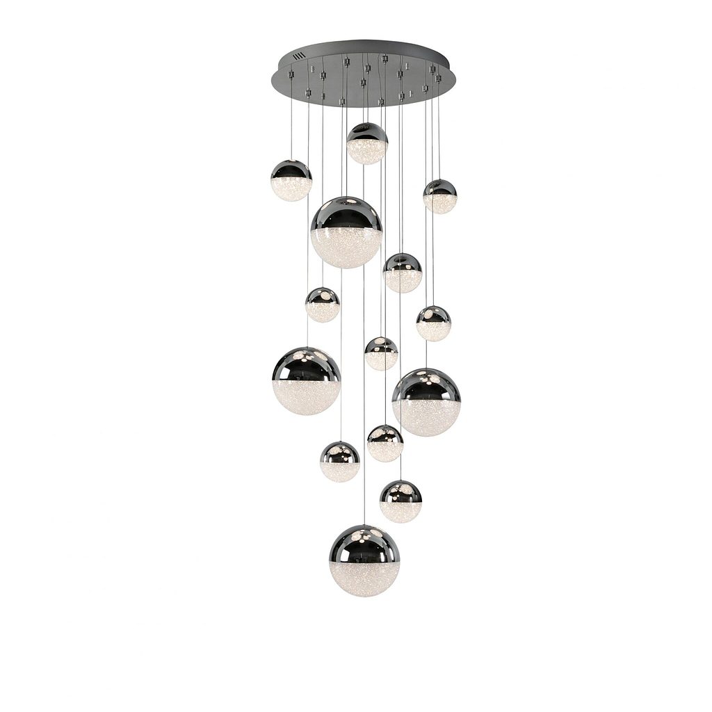 Sphere 14 - Cromo 2 - Lámpara colgante - Schuller - PerLighting Tienda de lamparas e iluminación online