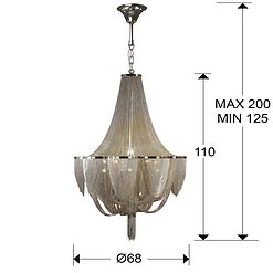 Minerva 12 - Lámpara colgante - Schuller - PerLighting Tienda de lamparas e iluminación online