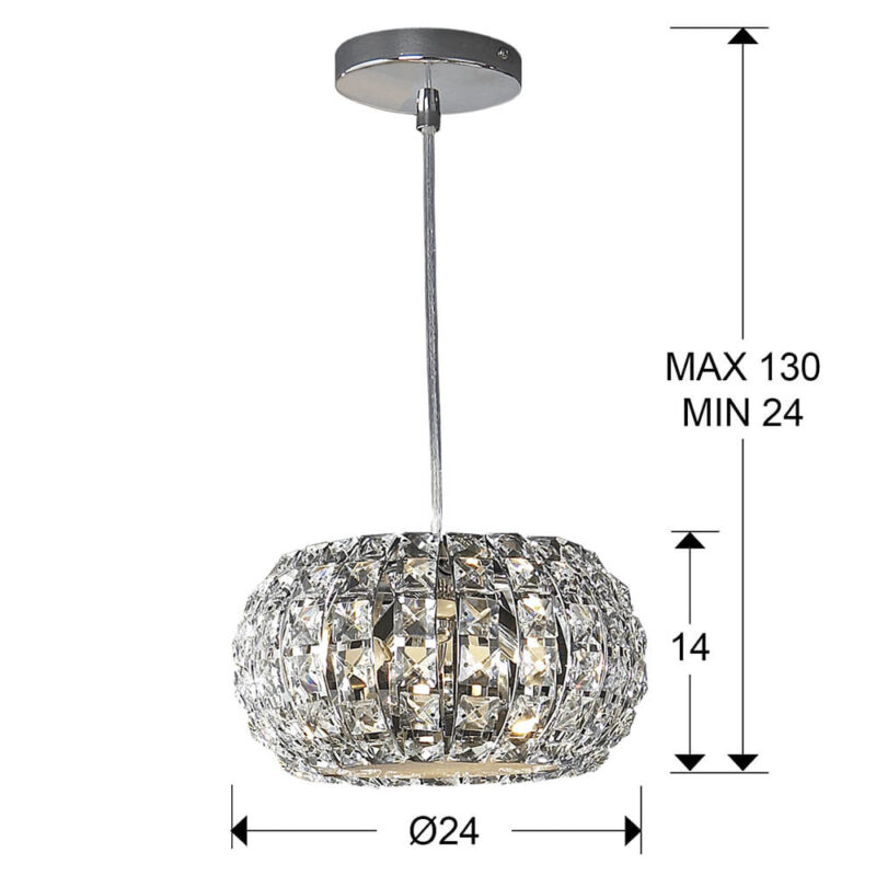 Diamond - Lámpara colgante - Schuller - PerLighting Tienda de lamparas e iluminación online