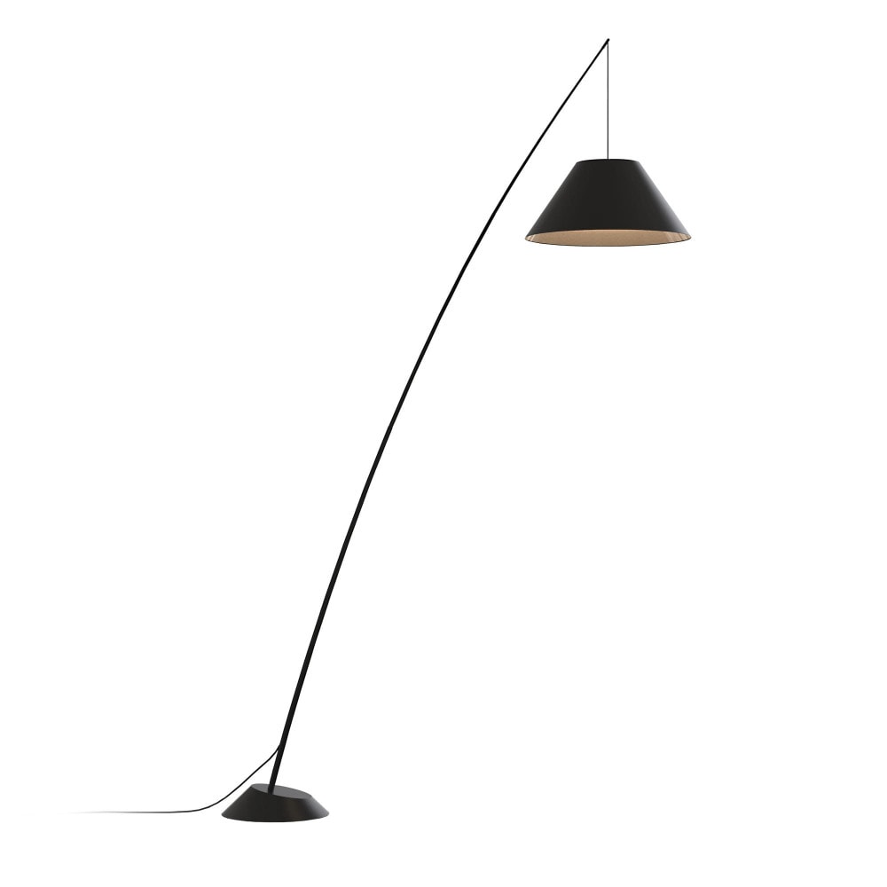 Junco - Negro - Lámpara de pie - Schuller - PerLighting Tienda de lamparas e iluminación online