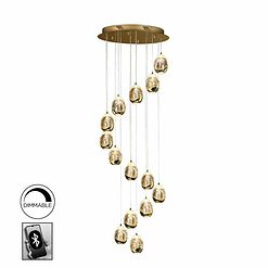 Rocio 14 - Oro - Lámpara colgante - Schuller - PerLighting Tienda de lamparas e iluminación online