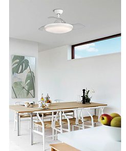 Zonda - Ventilador de techo aspas retractiles - ACB - PerLighting Tienda de lamparas e iluminación online
