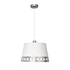 Colgante Dalia 1xe27 Blanco/plata - PerLighting Tienda de lamparas e iluminación online