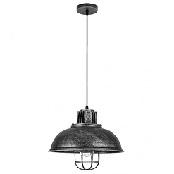 Colgante Emu 1xe27 Rustico-plata Regx33d - PerLighting Tienda de lamparas e iluminación online