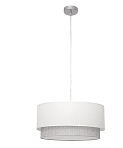 Colgante Kenya 3xe27 Blanco/gris Reg.50d - PerLighting Tienda de lamparas e iluminación online
