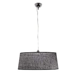 Colgante Poema Negro/cromo 1xe27 Regx50d - PerLighting Tienda de lamparas e iluminación online