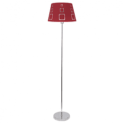 Pie De Salon Celaya 1xe27 Rojo - PerLighting Tienda de lamparas e iluminación online