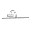 BOW - Aplique de pared 114 Luces - Cromo - Ideal Lux - PerLighting Tienda de lamparas e iluminación online