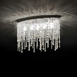 Rain 3 - Plafón - Cromo - Ideal Lux - PerLighting Tienda de lamparas e iluminación online