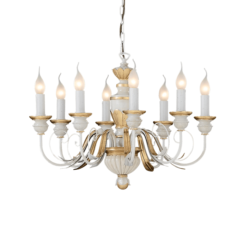 FIRENZE - Lámpara colgante 8 Luces - Blanco - Ideal Lux - PerLighting Tienda de lamparas e iluminación online