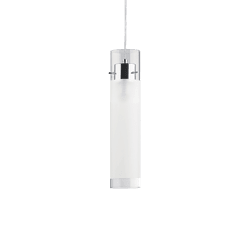 FLAM - Lámpara colgante 1 Luz - Blanco - Ideal Lux - PerLighting Tienda de lamparas e iluminación online