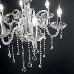 Giudecca - Lámpara colgante - Transparente - Ideal Lux