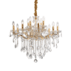 FLORIAN - Lámpara colgante 12 Luces - Oro - Ideal Lux - PerLighting Tienda de lamparas e iluminación online