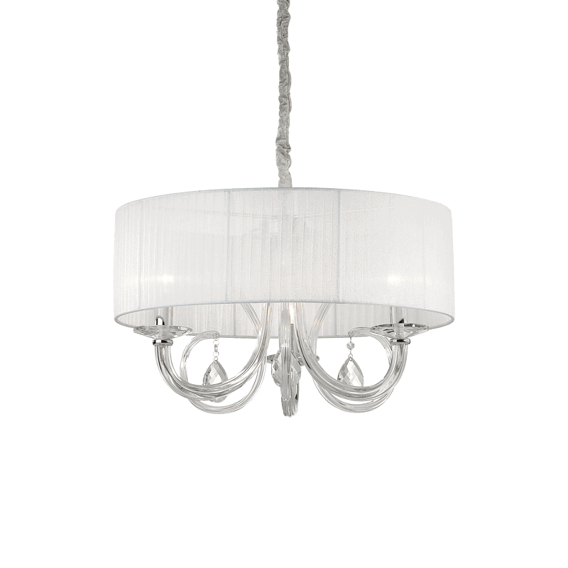 Swan - Lámpara colgante - Blanco - Ideal Lux - PerLighting Tienda de lamparas e iluminación online