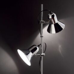 Polly - Lámpara de pie - Plata - Ideal Lux - PerLighting Tienda de lamparas e iluminación online