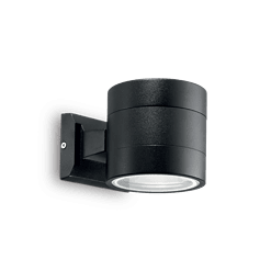 Snif Round - Aplique de pared - Negro - Ideal Lux - PerLighting Tienda de lamparas e iluminación online