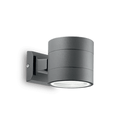 Snif Round - Aplique de pared - Antracita - Ideal Lux - PerLighting Tienda de lamparas e iluminación online
