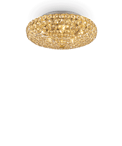King 5 - Plafón - Oro - Ideal Lux - PerLighting Tienda de lamparas e iluminación online