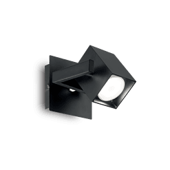 Mouse 1 - Aplique de pared - Negro - Ideal Lux - PerLighting Tienda de lamparas e iluminación online