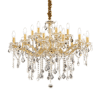 FLORIAN - Lámpara colgante 18 Luces - Oro - Ideal Lux - PerLighting Tienda de lamparas e iluminación online