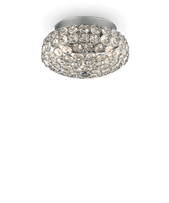 King 3 - Plafón - Cromo - Ideal Lux - PerLighting Tienda de lamparas e iluminación online