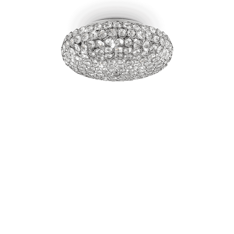 King 5 - Plafón - Cromo - Ideal Lux - PerLighting Tienda de lamparas e iluminación online