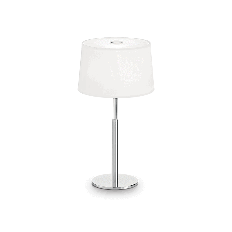 HILTON - Lámpara de sobremesa 1 Luz - Blanco - Ideal Lux - PerLighting Tienda de lamparas e iluminación online
