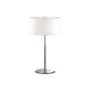 HILTON - Lámpara de sobremesa 2 Luces - Blanco - Ideal Lux - PerLighting Tienda de lamparas e iluminación online
