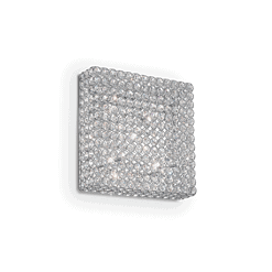 ADMIRAL - Plafón 6 Luces - Cromo - Ideal Lux - PerLighting Tienda de lamparas e iluminación online