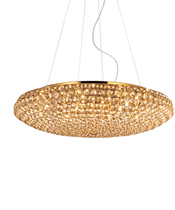 King 12 - Lámpara colgante - Oro - Ideal Lux - PerLighting Tienda de lamparas e iluminación online