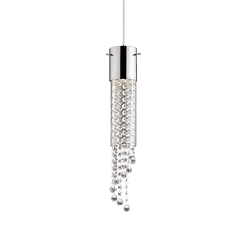 GOCCE - Lámpara colgante 1 Luz - Cromo - Ideal Lux - PerLighting Tienda de lamparas e iluminación online