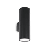 GUN - Aplique de pared 2 Luces - Negro - Ideal Lux - PerLighting Tienda de lamparas e iluminación online