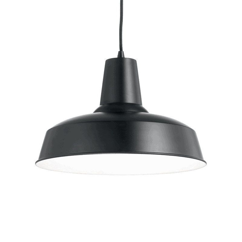 Moby - Lámpara colgante - Negro - Ideal Lux - PerLighting Tienda de lamparas e iluminación online