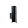 GUN - Aplique de pared 2 Luces - Negro - Ideal Lux - PerLighting Tienda de lamparas e iluminación online