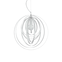 DISCO - Lámpara colgante 1 Luz - Blanco - Ideal Lux - PerLighting Tienda de lamparas e iluminación online
