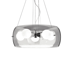 AUDI-10 - Lámpara colgante 5 Luces - Ahumado - Ideal Lux - PerLighting Tienda de lamparas e iluminación online