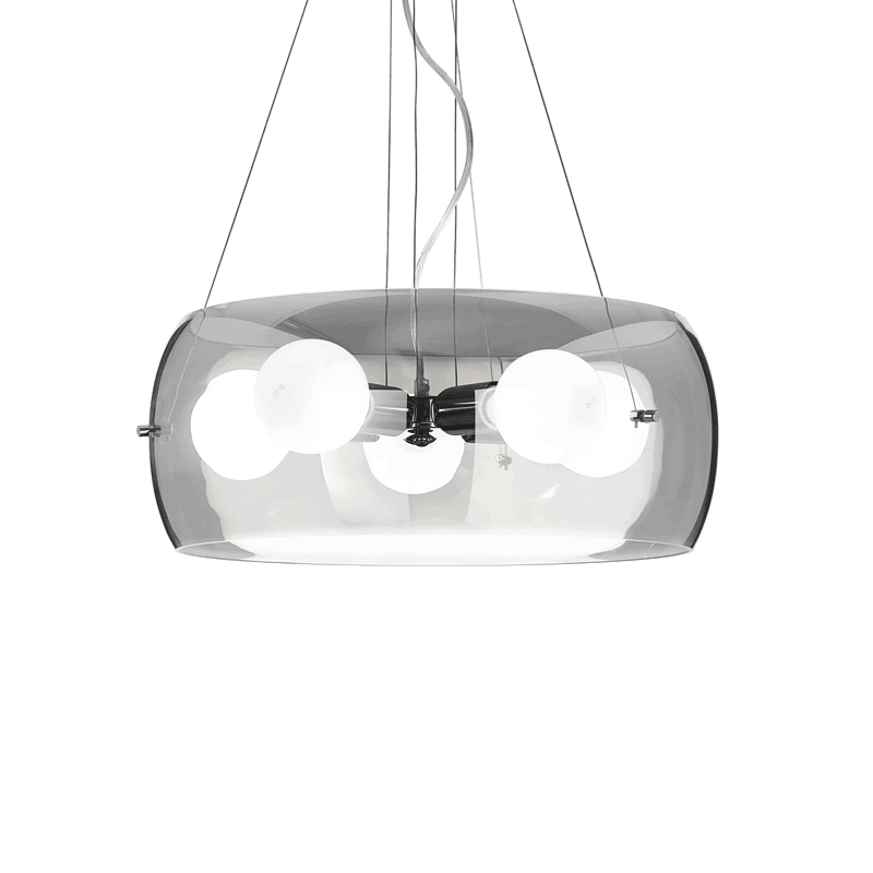 AUDI-10 - Lámpara colgante 5 Luces - Ahumado - Ideal Lux - PerLighting Tienda de lamparas e iluminación online