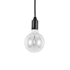 EDISON - Lámpara colgante 1 Luz - Negro - Ideal Lux - PerLighting Tienda de lamparas e iluminación online