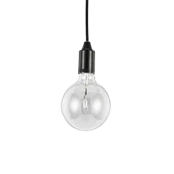 EDISON - Lámpara colgante 1 Luz - Negro - Ideal Lux - PerLighting Tienda de lamparas e iluminación online