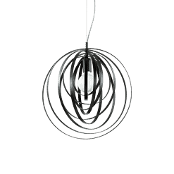 DISCO - Lámpara colgante 1 Luz - Negro - Ideal Lux - PerLighting Tienda de lamparas e iluminación online
