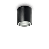 GUN - Plafón 1 Luz - Negro - Ideal Lux - PerLighting Tienda de lamparas e iluminación online