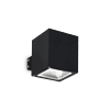 Snif Square - Aplique de pared - Negro - Ideal Lux - PerLighting Tienda de lamparas e iluminación online