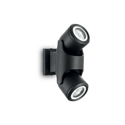 Xeno 2 - Aplique de pared - Negro - Ideal Lux - PerLighting Tienda de lamparas e iluminación online