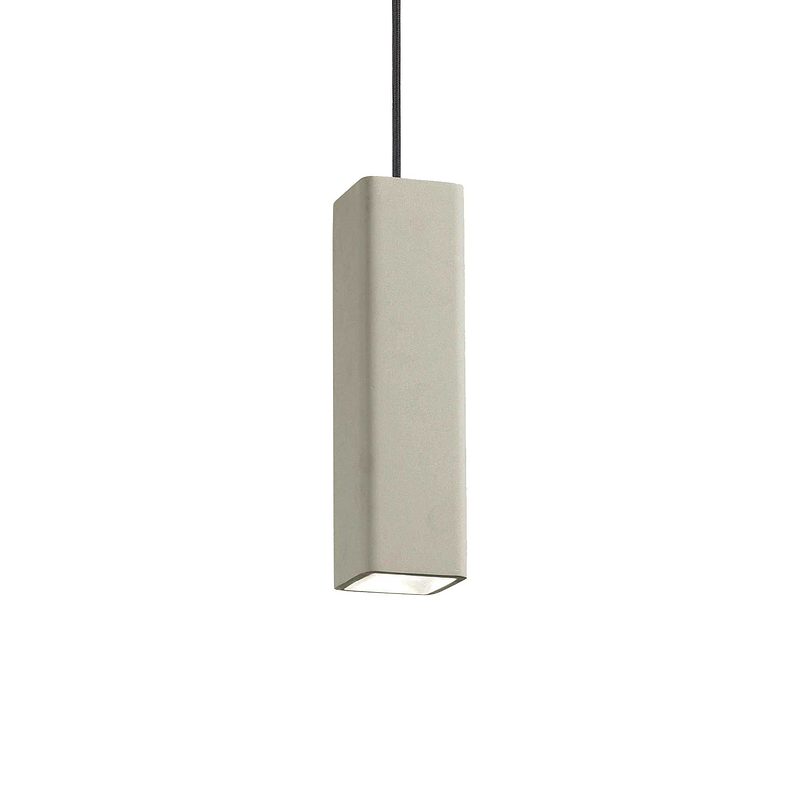 Oak Square - Lámpara colgante  - Cemento - Ideal Lux - PerLighting Tienda de lamparas e iluminación online