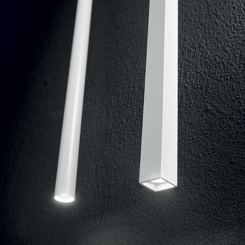 Ultrathin 40 Round - Lámpara colgante - Blanco - Ideal Lux - PerLighting Tienda de lamparas e iluminación online