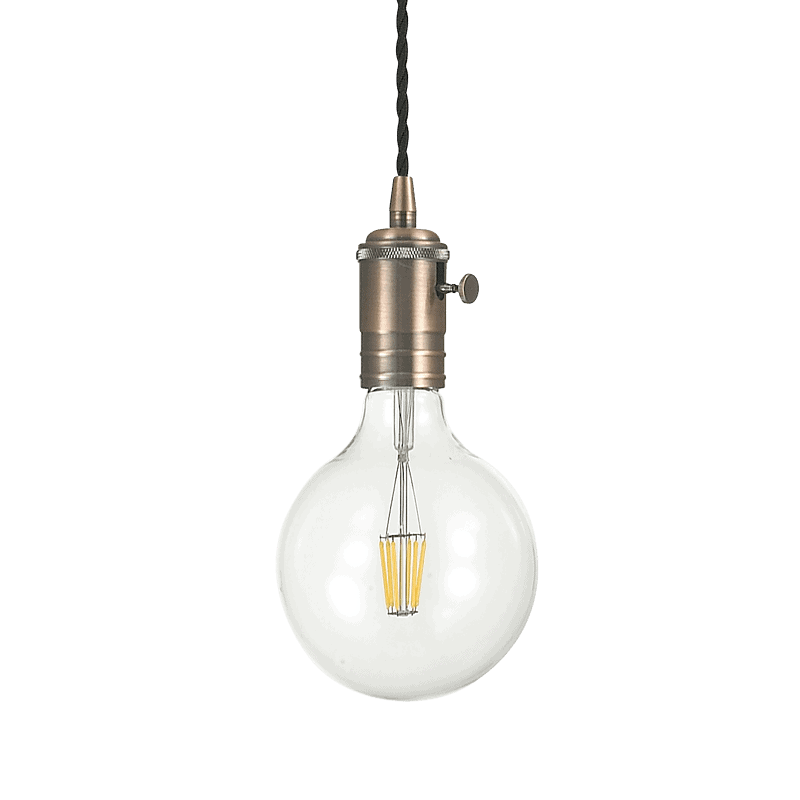 DOC - Lámpara colgante 1 Luz - Cobre - Ideal Lux - PerLighting Tienda de lamparas e iluminación online