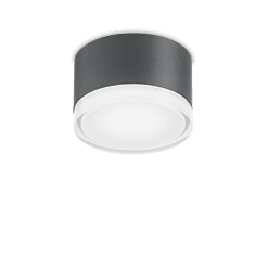 Urano Peq. - Aplique de pared - Antracita - Ideal Lux - PerLighting Tienda de lamparas e iluminación online