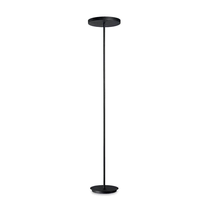 COLONNA_PT4_NERO COLONNA - Lámpara de pie 4 Luces - Negro - Ideal Lux